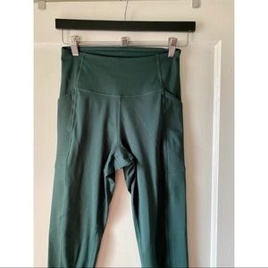Girlfriend High-Rise Pocket Legging - Moss